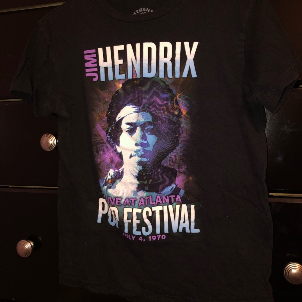 Black Jimi Hendrix Shirt